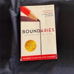 Boundaries Book by Dr. Henry Cloud and Dr. John Townsend